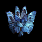 【法国摄影师Seb Janiak的作品 —— 蝶变花】
法国摄影师Seb Janiak将收集到的昆虫标本的翅膀作为花瓣，摆放出美丽、对称的鲜花造型，恍如虫儿的涅槃重生，有时你甚至以为见到了真正的稀世奇花！
