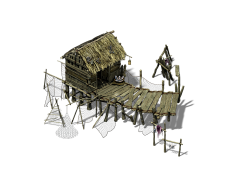 鲫鱼__采集到2.5D-【建筑】东方