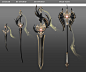 Aion 5.3 abyss weapon, Soyeon LEE : Aion 5.3 abyss weapon _ Black ver.