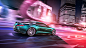 AstonMartin Vanquish - CGI & Retouching : AstonMartin Vanquish & Shanghai night