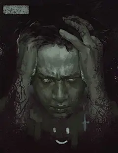 每日插画推荐超话 
暗黑风插画
via：用蛋包饭 ​​​​