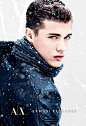 We Love: Steven Chevrin for Armani Exchange Winter... | model