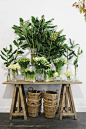 Fleur McHarg | Floristry and Event Styling Trestle Table | Est Magazine: