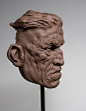 Demon bust, cyril roquelaine : Demo of a demon bust in monster clay