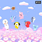 【190313 推特】BT21更新：
Three..two..one..JUMP! 
#Together #HigherandHigher #BT21 ​​​​