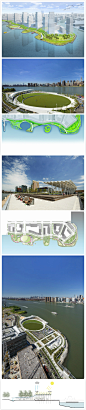 猎人角南部滨水公园
 
建筑事务所：Weiss Manfredi, Thomas Balsley Associates
地点：美国，纽约，长岛市，中央大道
公园设计师：Thomas Balsley Associates, Weiss/Manfredi
摄影：Albert Ve?erka
在夏末的时候开幕，猎人角南部滨水公园是一个更大的总规中的一部分，包含了长岛市东河的30公顷后工业转换，包括了自20世纪70年代以来，纽约城绝大部分经济房建筑项目。三面环水，猎人角南部是生态城市的新模型，以及革新可持续设计的