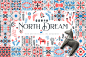 North Dream Collection : Contrasting and warming northern motifs. This is a great addition to your branding, especially if it is located in the cold and northern country.