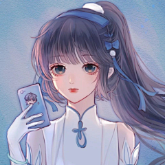 雨探花采集到古风女头像