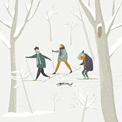 卡通儿童绘本插画