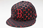 美国New era代购 MLB 波士顿红袜 Navy Red 棒球帽 帽子 -纽约