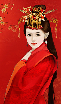 狸（＊￣︶￣＊）沫采集到红妆带绾同心结