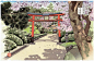 秋色波连波的相册-《京都百景》木版画 by井堂雅夫