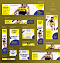 Banners Pack | Workout by Amber Graphics on @creativemarket