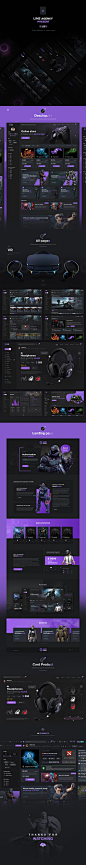 Game Portal 2 : Game portal is global network where сyber sportsmens can have statistics on their performances, watch their standings, and share thery information. Tags – game, design, web design, designer, app, apps, graphic, graphic design, color, logo,