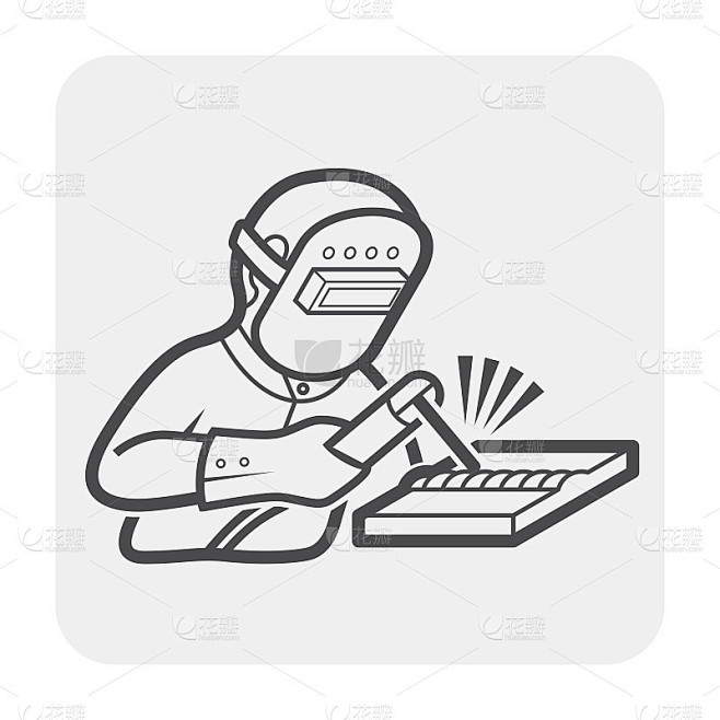 焊机焊接图标