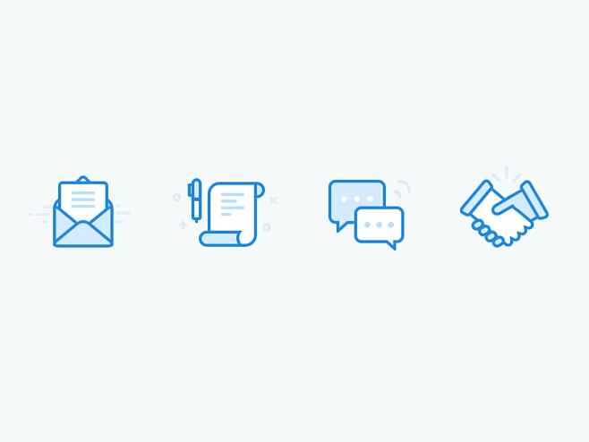 Hiring Process Icons