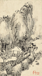八大山人《兰亭诗画册》对题12开