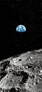 地球 月球 手机壁纸