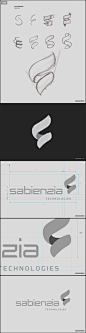 SABIENZIA视觉识别标志设计 [20P]-平面设计