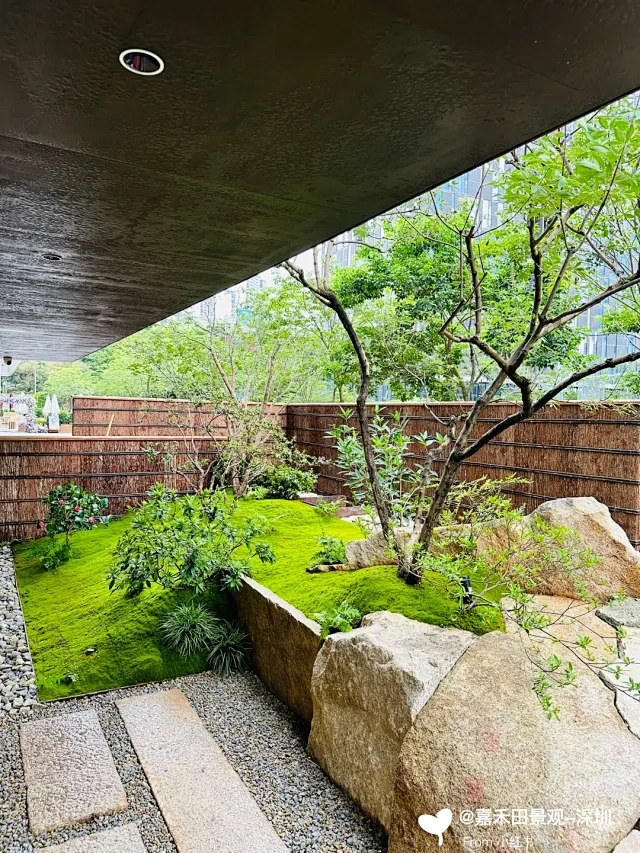 日式庭院的细节及布置
