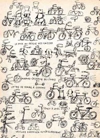 自行车 手绘