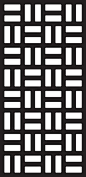 URBAN DESIGN SYSTEMS - LASER CUT METAL SCREENS - GEOMETRIC