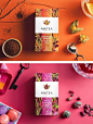 Niktea 茶包装设计欣赏-有味道的色彩