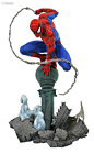 DST 新品 画廊系列 Marvel 蜘蛛侠(灯杆版) 10寸(254mm)高 雕像