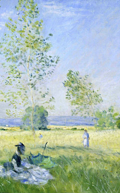 #莫奈# 油画手机壁纸系列