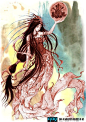 李堃的唯美插图