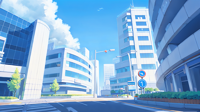 AI场景绘画-城市-街景-1170828