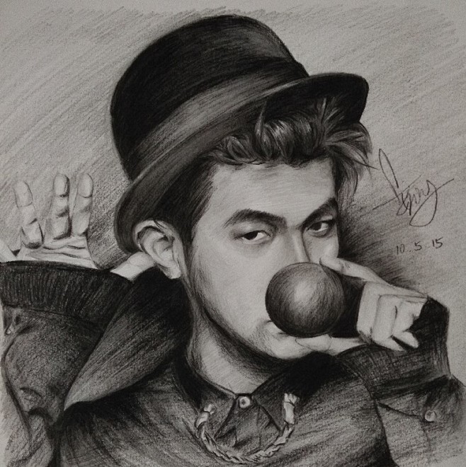 21 17:09:08周杰伦素描画  3jay♀♀淡忘*释怀着一切→_→同采自pixiv