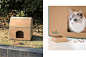 This design studio turns cardboard boxes into stools & animal shelters in a bid to reduce waste! | Yanko Design