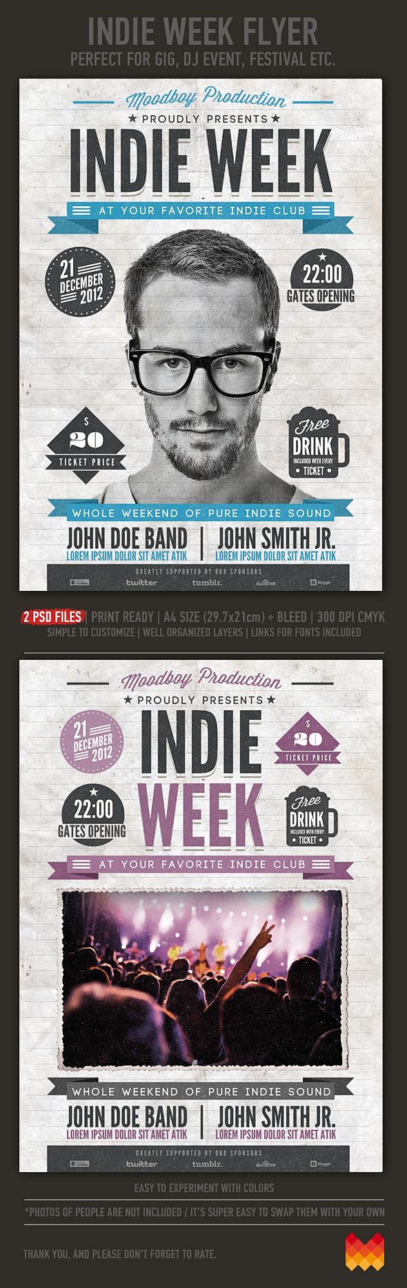 Indie Week Poster by...