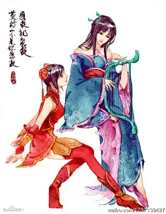【古风插画】花酒清明画集