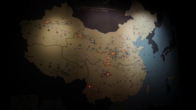 中国石窟分布图里面的绝大部分我都走过了cdcd