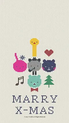 MNR圣诞主题手机壁纸