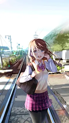 二次元手绘插画动漫小清新森系超清美图手机… - 堆糖，美图壁纸兴趣社区
