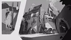 卡通色彩的运用《俄罗斯插画师Nikita Bulatov作品欣赏》