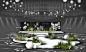 紫色婚礼效果图,舞台设计,模型设计/效果图,设计,汇图网www.huitu.com