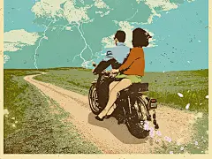 A narrative of a couple in love but driving head on into adversity with strength to come out on the other side.

Full print attached and available to purchase.