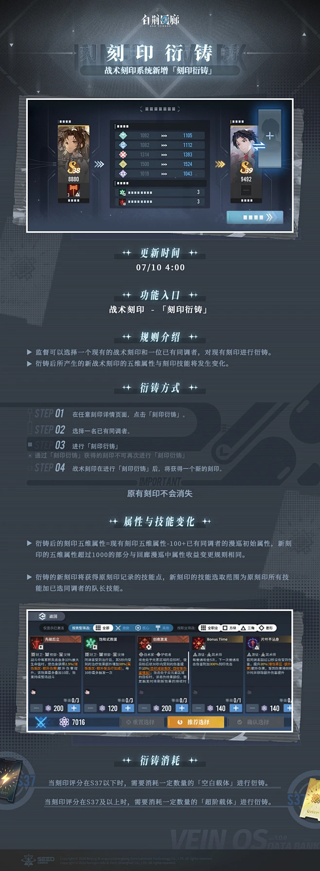 白荆回廊 系统新增 刻印衍铸-花瓣网