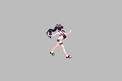 Violin_若兮采集到Action_Run_3D