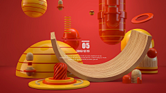 柠檬小柚子采集到C4D