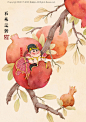 《敦煌小飞天·水果系列》！！
#胖脸吉祥# ​​​​
@焦响乐