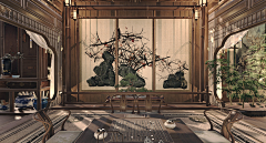 M-莫-M采集到原画----场景