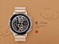 Smart watch design 02 brand color design smartwatch ui ux