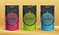 五颜六色的茶包装设计与拉链袋袋模型。向量点缀模板。优雅,经典的元素。非常适合食品，饮料和其他包装类型