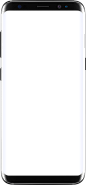 Outline of translucent Galaxy S8