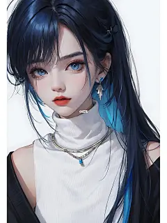 蓝黑色系02｜头像 壁纸